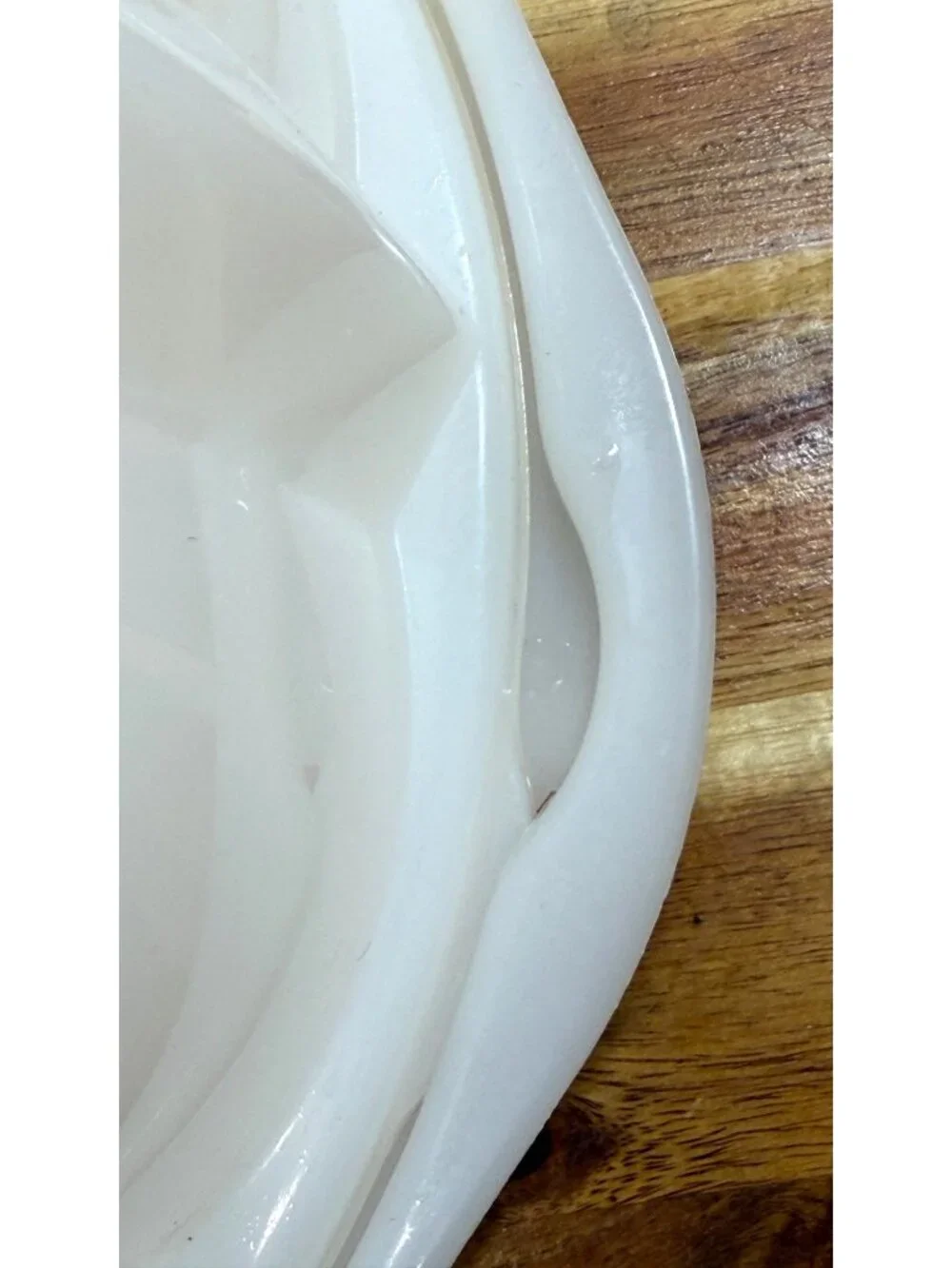 Vintage Gelatin Mold Set / storage container White Retro